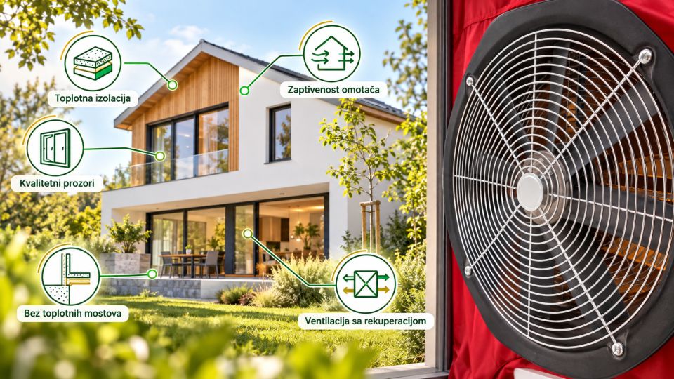 Blower Door test i sertifikacija pasivne kuće: šta se meri i kada